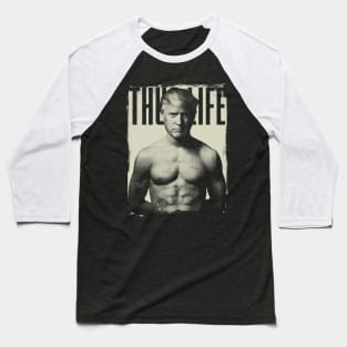 Thug Life Trump Engraved Baseball T-Shirt